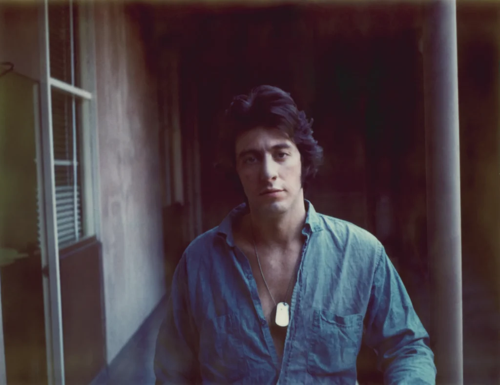 Al Pacino representing masculine style and Hollywood screen charisma