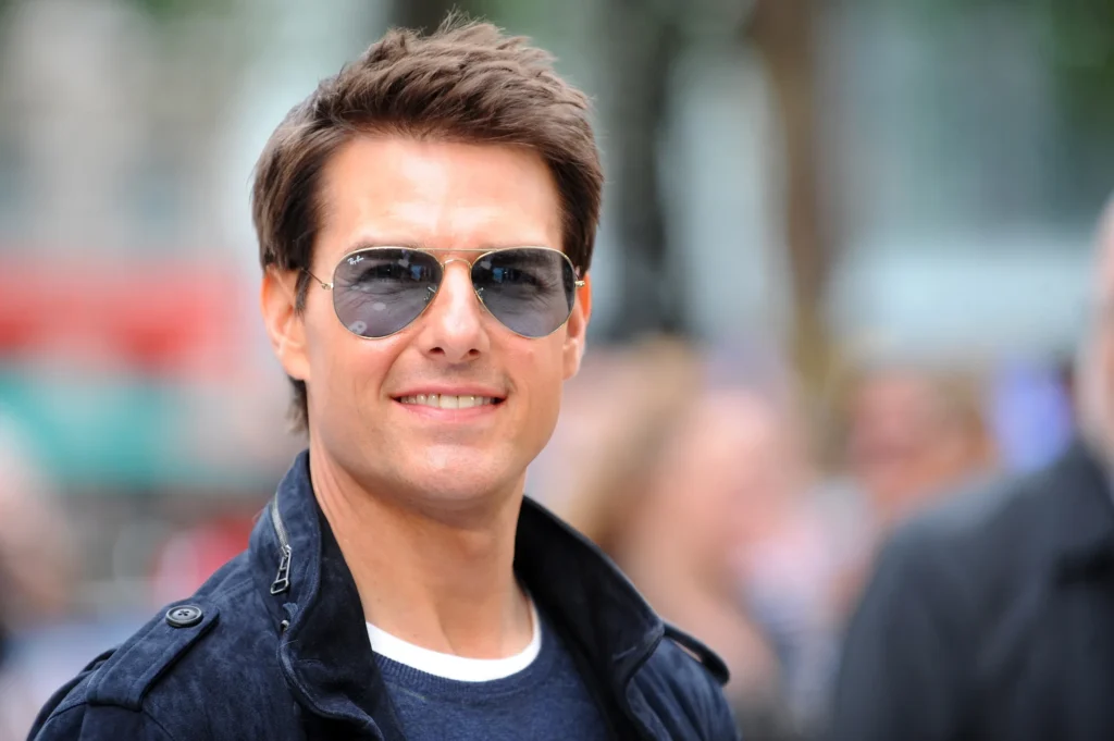 Tom Cruise representing the modern athletic action star
