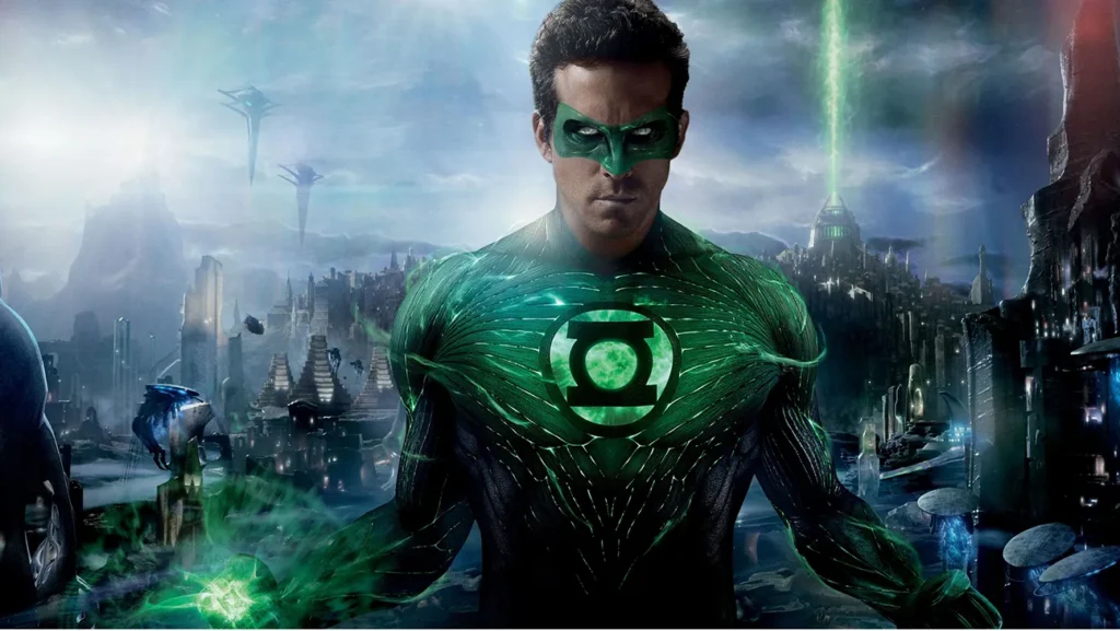 Green Lantern the hero who could shape his weapons out of will and imagination.