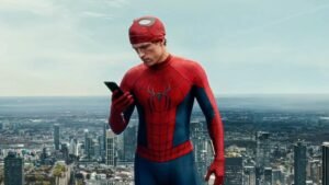 Tom Holland as Peter Parker in Spider-Man Brand New Day