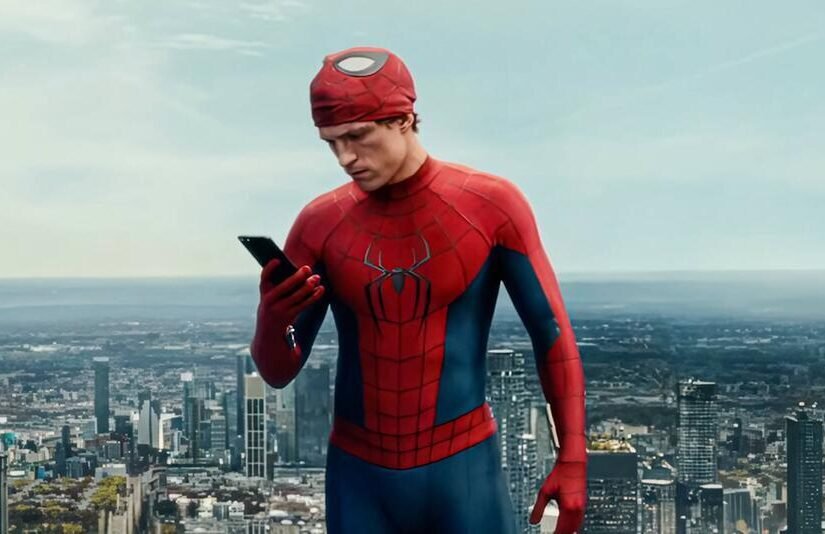 Tom Holland as Peter Parker in Spider-Man Brand New Day