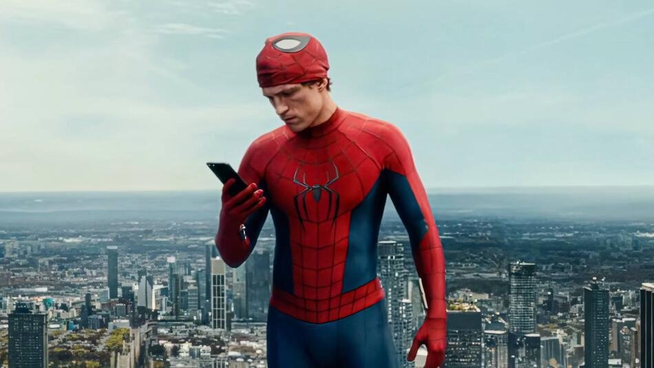 Tom Holland as Peter Parker in Spider-Man Brand New Day