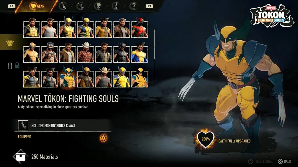 Marvel Tōkon: Fighting Souls Suit