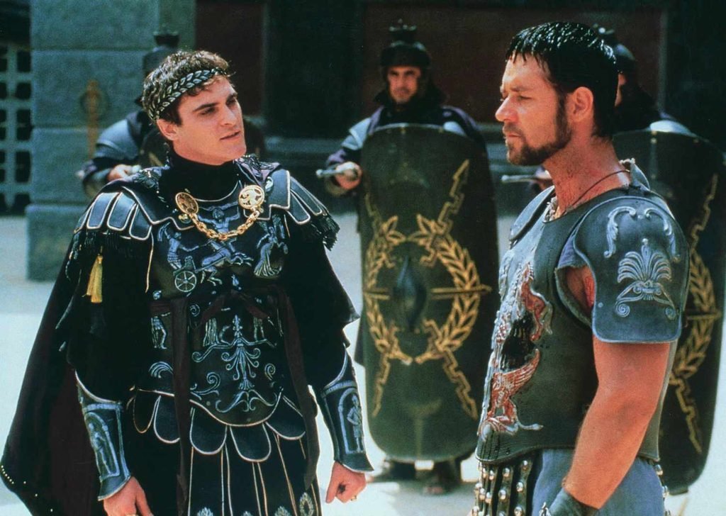 Maximus saying Are You Not Entertained in Gladiator