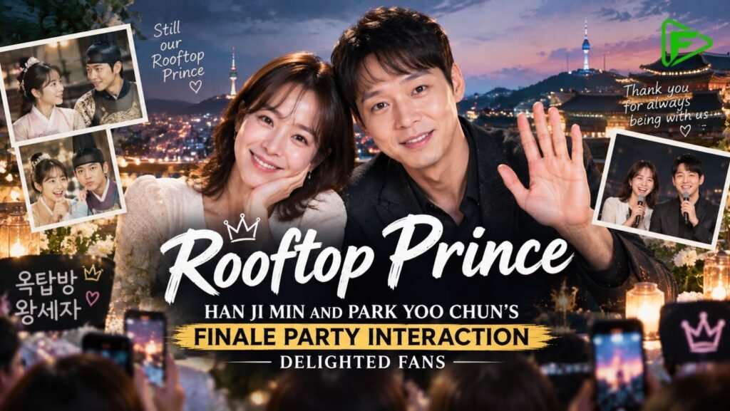 Rooftop Prince: Han Ji Min and Park Yoo Chun’s Finale Party Interaction Delighted Fans