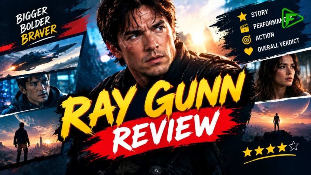 Ray Gunn Review: A Promising Sci-Fi Noir That Struggles to Deliver Its Message