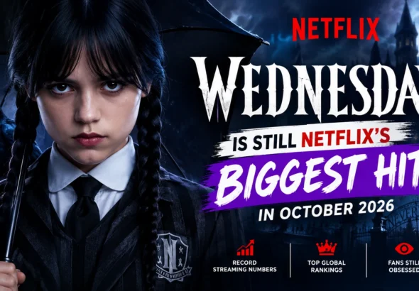 Wednesday Remains Netflix's Biggest Hit in October 2026, but the Numbers Tell Two Stories